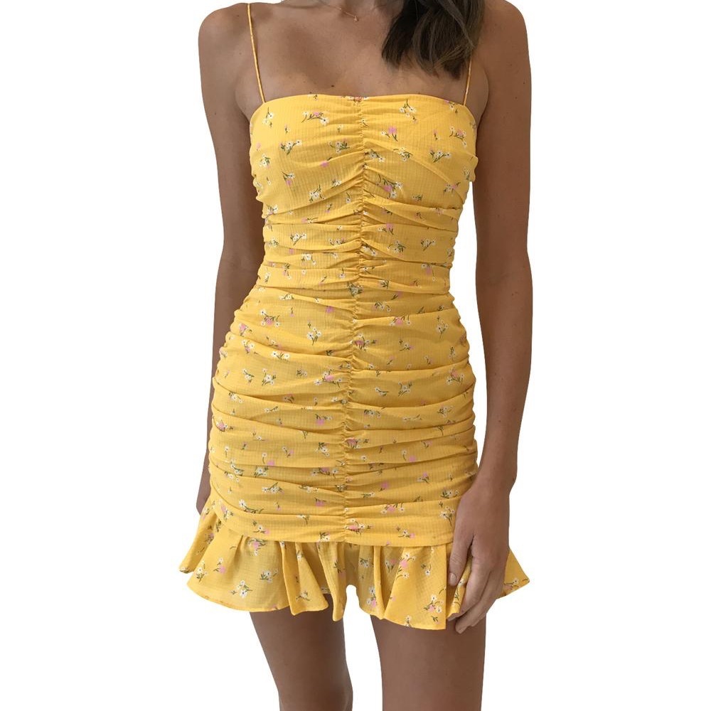 Bec + Bridge marigold mini dress